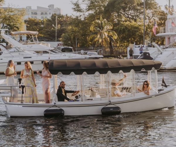 Miami: Luxury E-Boat Cruise with Wine and Charcuterie Board – Miami, Florida