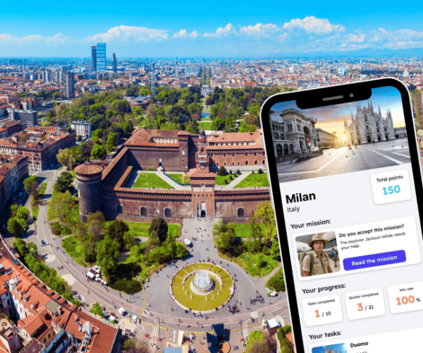 Milan: City Exploration Game and Tour on your Phone – Milan, Italy