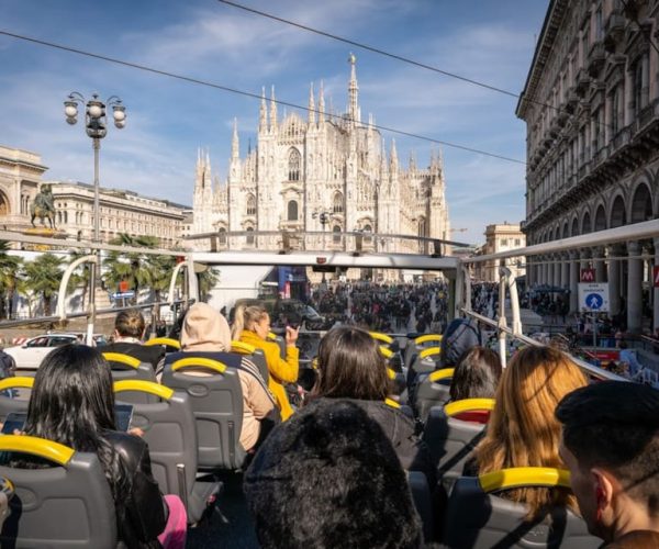 Milan: Hop-On Hop-Off Bus Ticket for 1, 2 or 3 Days – Milan, Italy