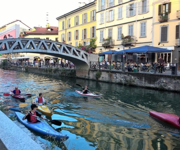 Milan: Navigli Evening Bike Tour with Aperitivo – Milan, Italy