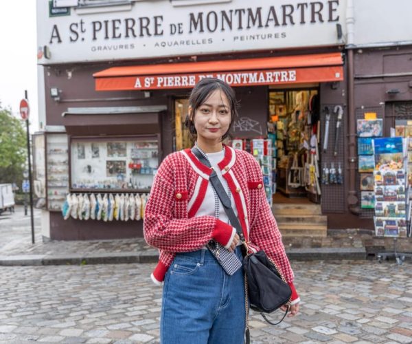 Montmartre Sacre Coeur area photoshoot by Paris photographer – Paris, France