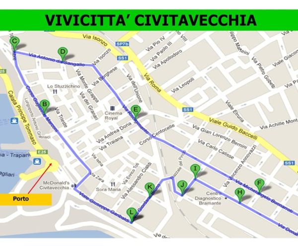 One-Way Transfer between Rome and Civitavecchia – Rome, Italy