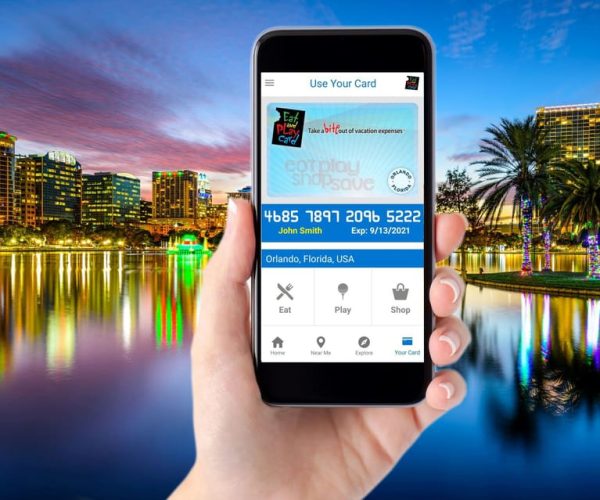 Orlando: Eat & Play Digital Discount Card – Orlando, Florida