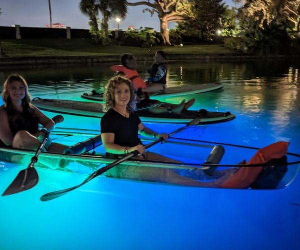 Orlando: LED Night Glow Clear Kayak or Paddleboard Tour – Orlando, Florida