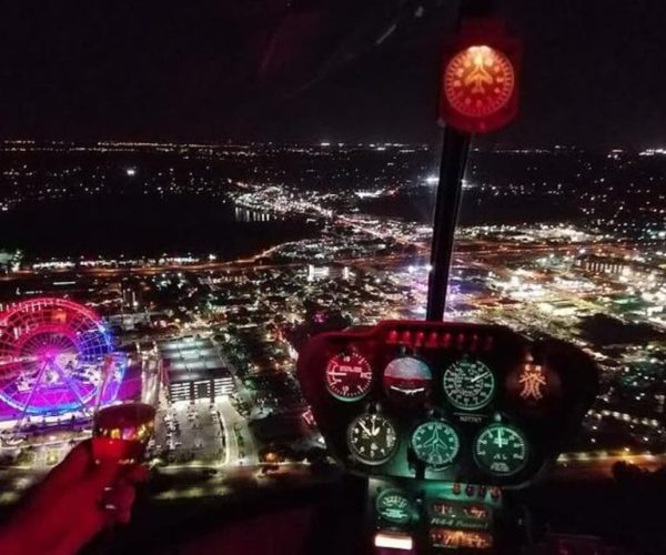 Orlando: Theme Parks at Night Helicopter Flight – Orlando, Florida