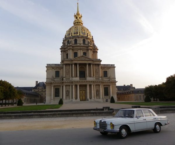 Paris: 2.5-Hour Guided Vintage Car Tour and Wine Tasting – Paris, France