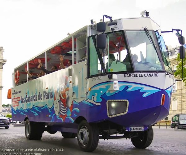 Paris: City and River Seine Tour on an Amphibious Bus – Paris, France