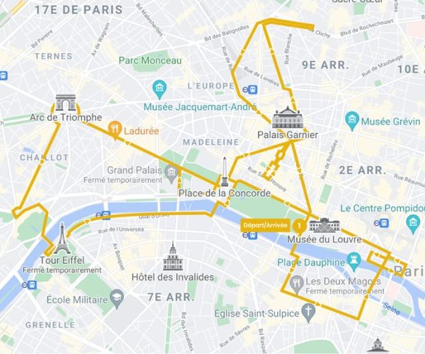 Paris: Discovery Hop-On Hop-Off and Paris by Night Tour – Paris, France