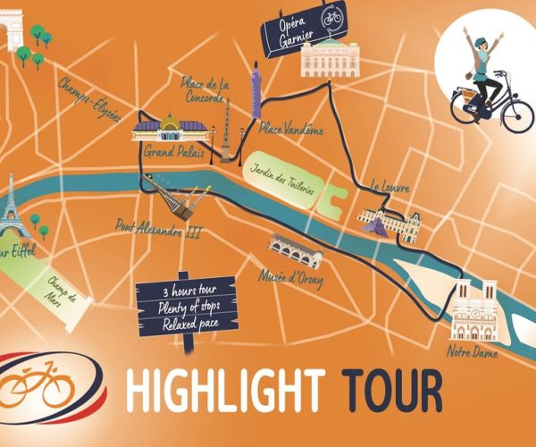 Paris: Highlights 3-Hour Bike Tour – Paris, France