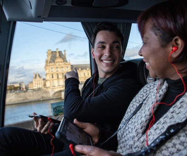 Paris Immersive Audio-Guided Coach Tour & Seine River Cruise – Paris, France