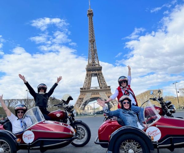 Paris : Premium 1 hour Sidecar Tour – Paris, France