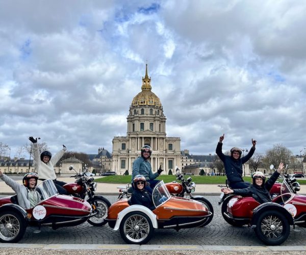 Paris: Premium City Monuments Tour by Vintage Sidecar – Paris, France