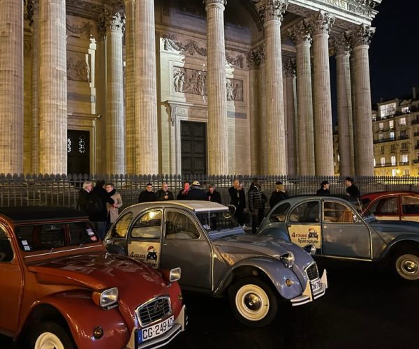 Paris: Private Guided City Tour at Night in Citroën 2CV – Paris, France