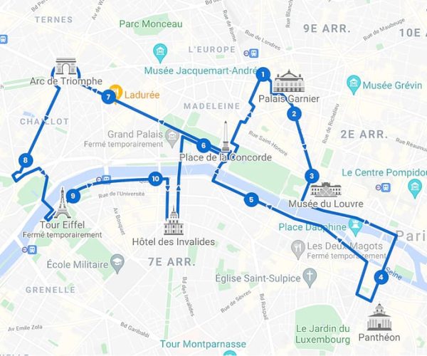 Paris: Tootbus Hop-on Hop-off Discovery Bus Tour – Paris, France