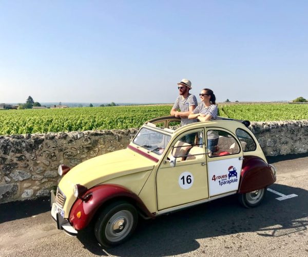 Pessac-Léognan : Citroën 2CV Private Half-Day Wine Tour – Nouvelle-Aquitaine, France