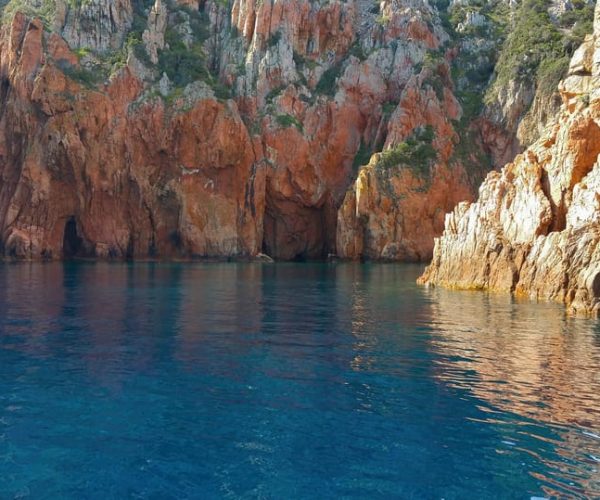 Porto: Creeks of Piana & Capo Rosso Guided Boat Tour – Corsica, France