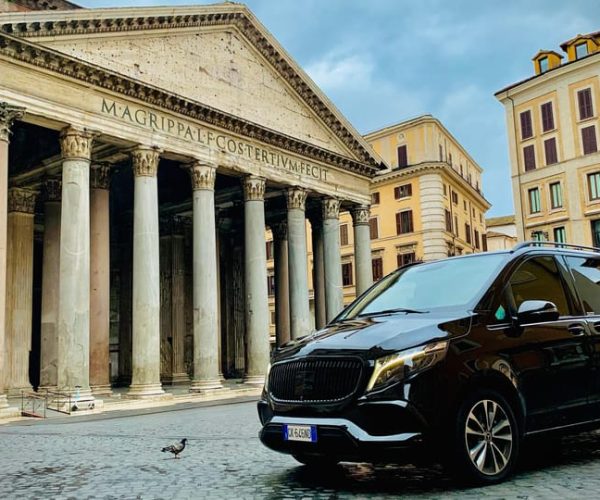 Private taxi from airport Fiumicino to Rome city center – Rome, Italy