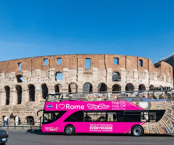 Rome: 24-Hour Hop-On Hop-Off Bus Ticket & Roman Ghetto Tour – Rome, Italy