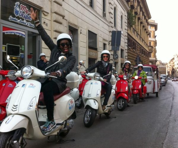 Rome 24-Hour Vespa Primavera Rental – Rome, Italy