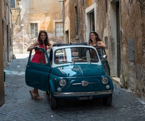 Rome: 3-Hour Chauffeured Tour in a Vintage Fiat 500 – Rome, Italy