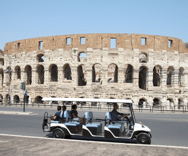 Rome 3-hours Golf Cart Tour: City Highlights and Hidden Gems – Rome, Italy