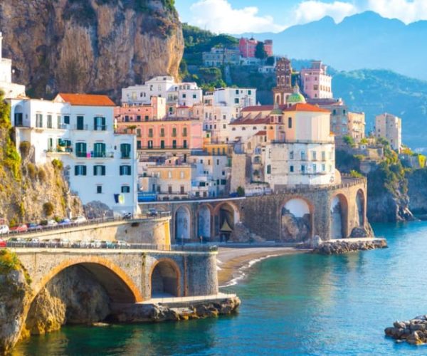 Rome: Amalfi Coast Semi-Private Day Trip by High-Speed Train – Rome, Italy