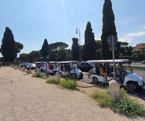 Rome: Catacombs and Appian Way Guided Tour by Golf Cart – Rome, Italy