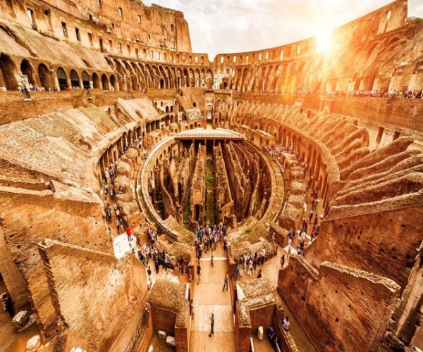 Rome: Colosseum Entry Ticket & Panoramic Run – Rome, Italy