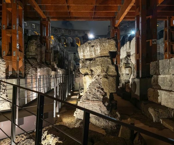 Rome: Colosseum by Night with Underground & Arena Floor Tour – Rome, Italy