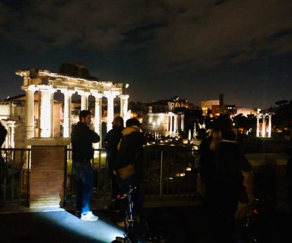 Rome: E-Bike Night Tour with Food and Wine Tasting – Rome, Italy