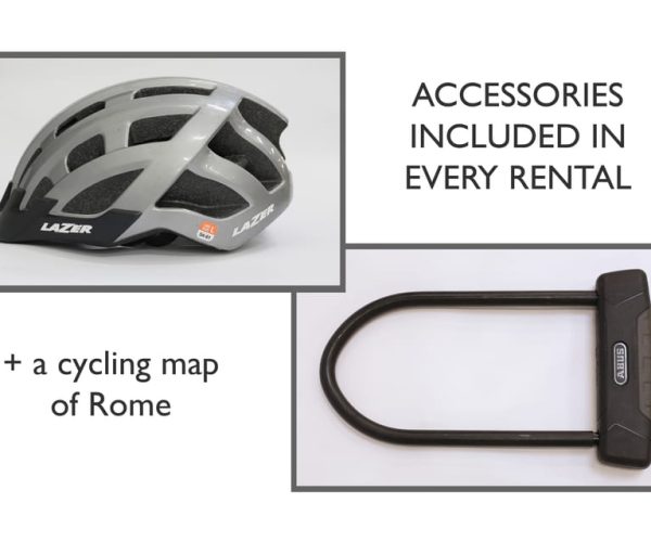 Rome: E-Bike Rental with Helmet and Map – Rome, Italy