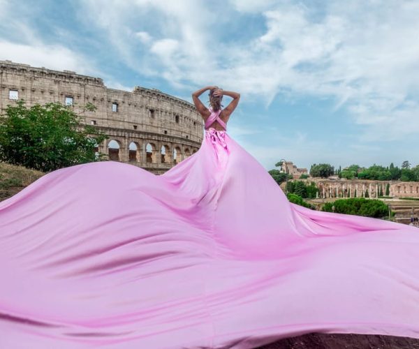 Rome: Flying Dress Professional Photoshoot – Rome, Italy