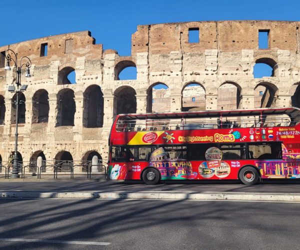 Rome: Hop-On Hop-Off Bus, Roman Forum & Colosseum Tour – Rome, Italy