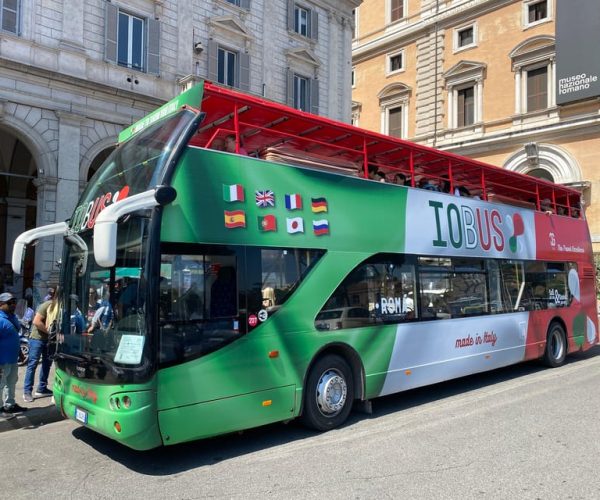 Rome: IoBus&RomeBoat Hop-On Hop-Off Bus and Boat Combo – Rome, Italy