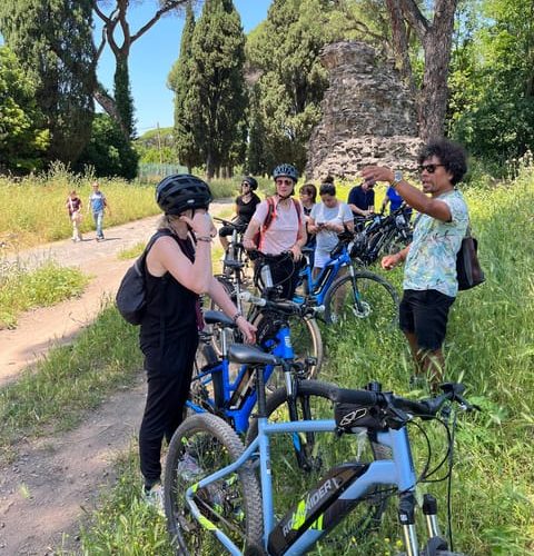 Rome: Morning Ebike Tour to the Appian Way with Market Lunch – Rome, Italy