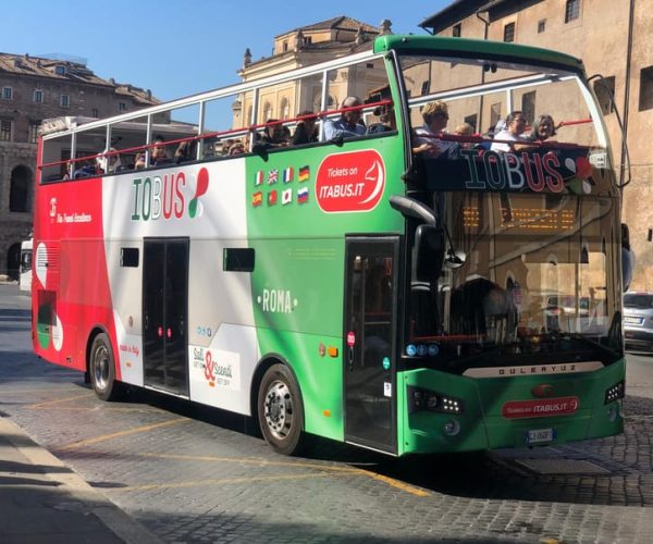 Rome: Open-Top Hop On Hop Off Bus City Tour – Rome, Italy