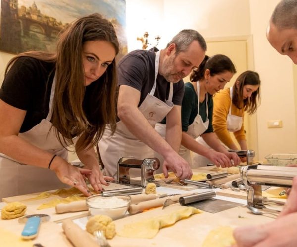 Rome: Pasta Making & Wine Tasting in a Trastevere Villa – Rome, Italy