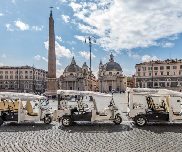 Rome: Private City Tour by Electric Tuk Tuk – Rome, Italy