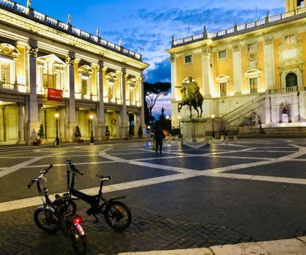 Rome: Sunrise E-Bike Experience with Coffee Tasting – Rome, Italy