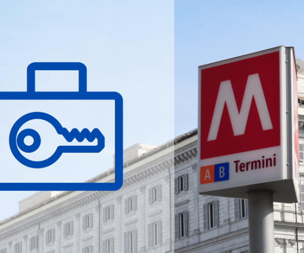 Rome Termini Station: Luggage Storage – Rome, Italy