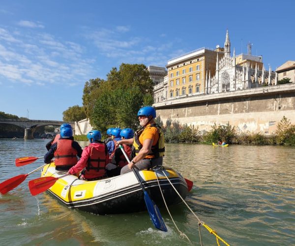 Rome: Urban Rafting Tour to Tiber Island with A Local Pizza – Rome, Italy