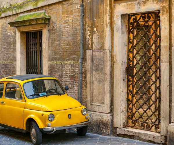 Rome: Vintage Fiat 500 Guided City Tour – Rome, Italy