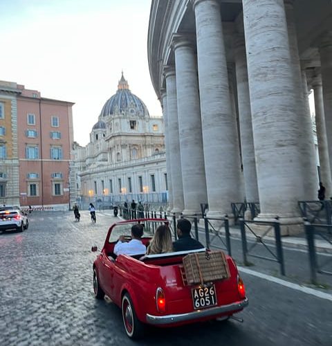 Rome: Vintage Fiat 500/600 Cabriolet Private City Tour – Rome, Italy