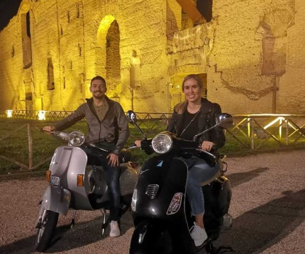 Rome by Night Vespa Tour With Driver/Private Guide – Rome, Italy