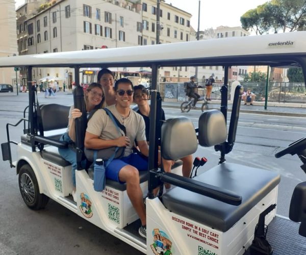 Rome in golf Cart 7 Hours unforgettable full immersion – Rome, Italy