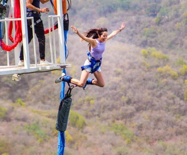 Santiago: Bungee Jumping at Cola de Caballo Park – Nuevo Leon, Mexico