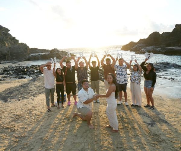 Secrete Proposal Photo/Video Honolulu Blowhole – Honolulu, Hawaii