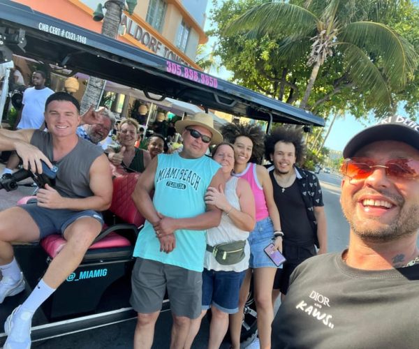 South Beach Golf Cart Tour & Millionaires Row Cruise – Miami, Florida