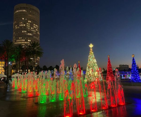 Tampa: Night of Lights Tour by Electric Golf Cart – Tampa, Florida