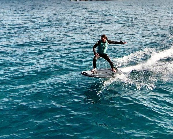 Taormina – Giardini Naxos jetsurfing with instructor – Sicily, Italy